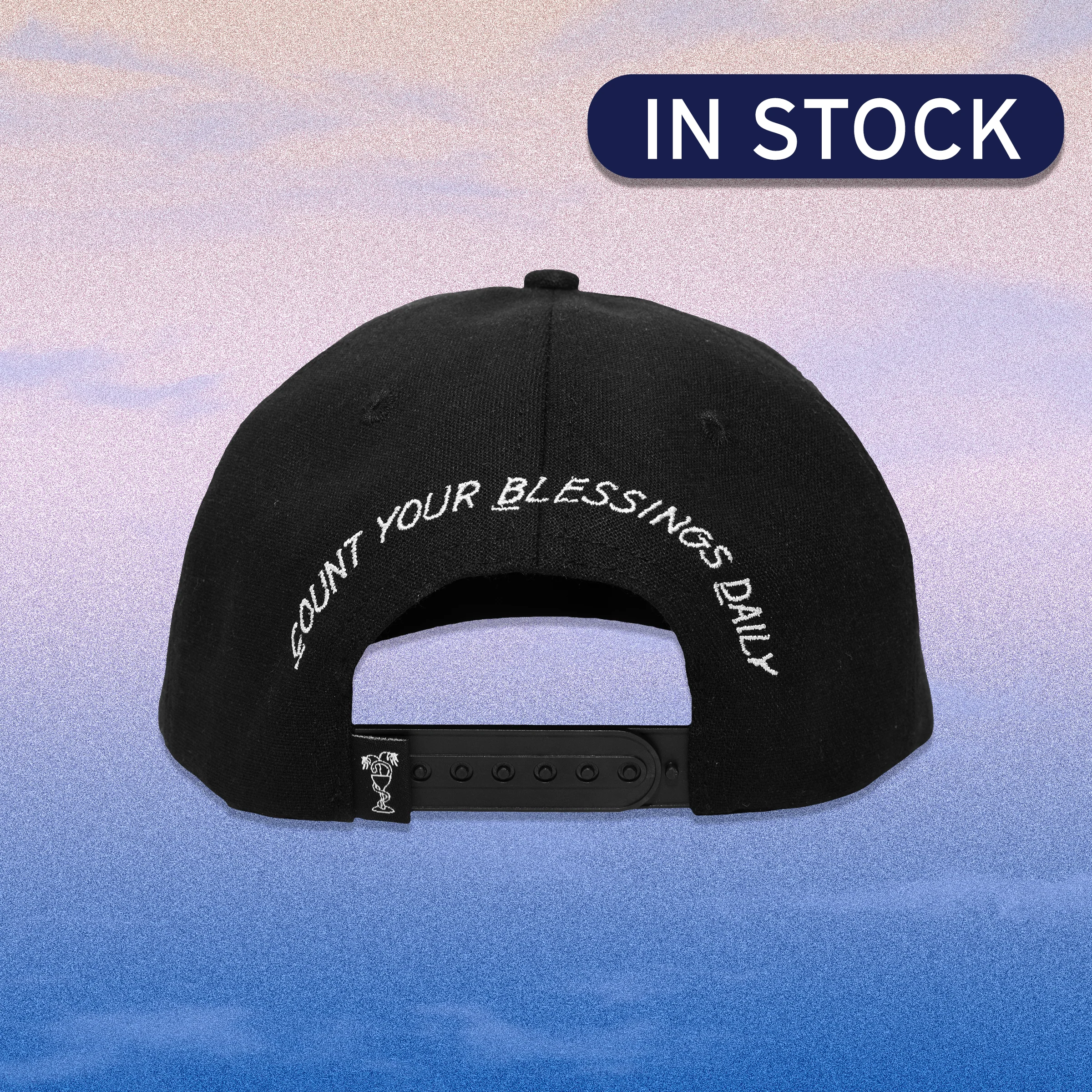 Hemp Cocktail Hat (Black) - Image 3