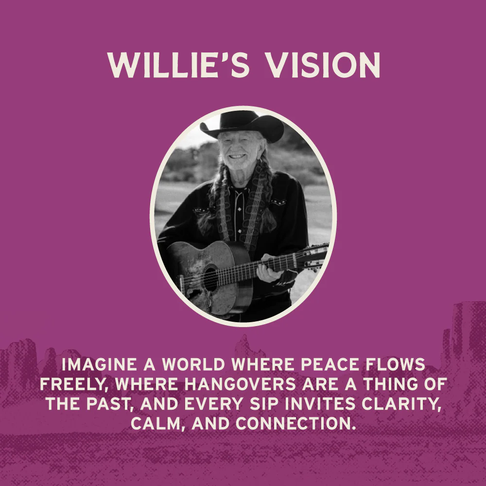 Willie's Remedy+ 10mg THC Infused Seltzer - Black Cherry Lime - Image 5