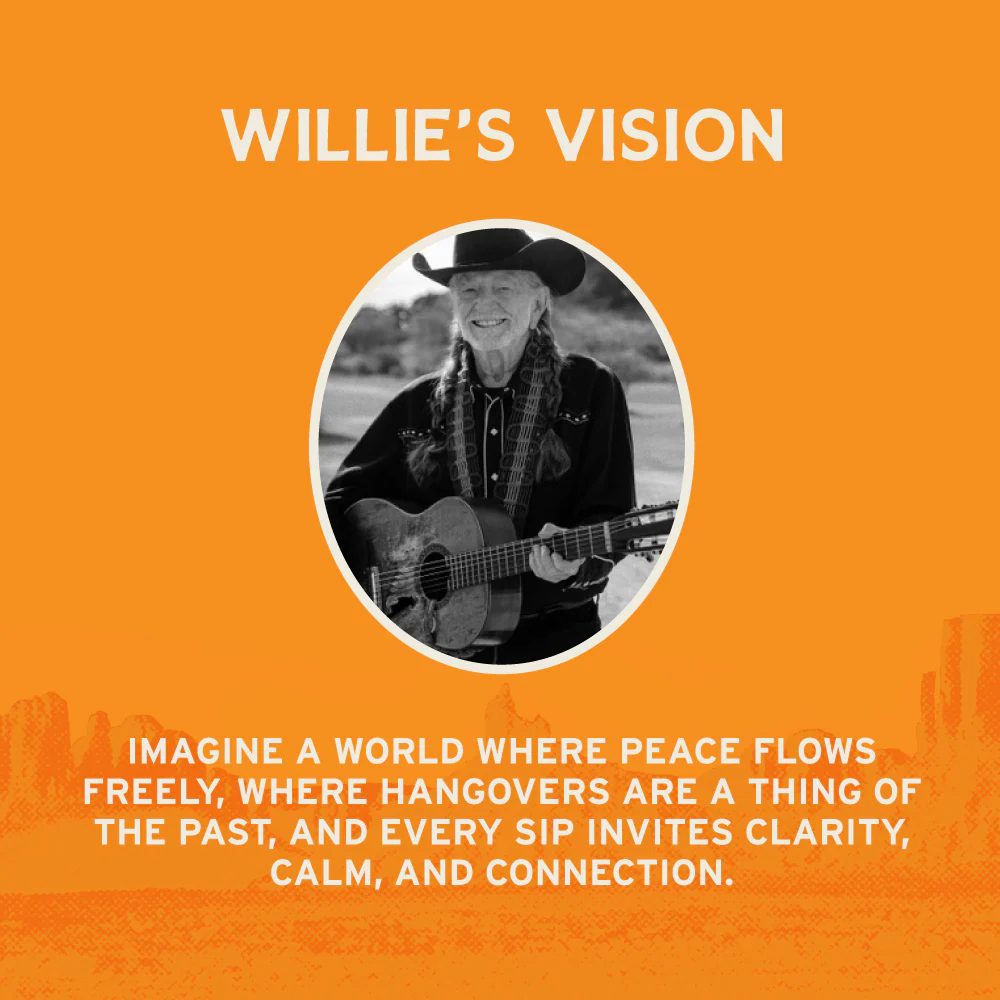 Willie's Remedy+ 10mg THC Infused Seltzer - Passion Orange Guava - Image 5